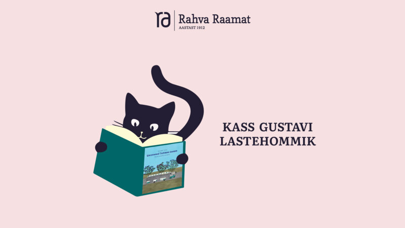 Kass Gustavi lastehommik Viru Keskuse Rahva Raamatus
