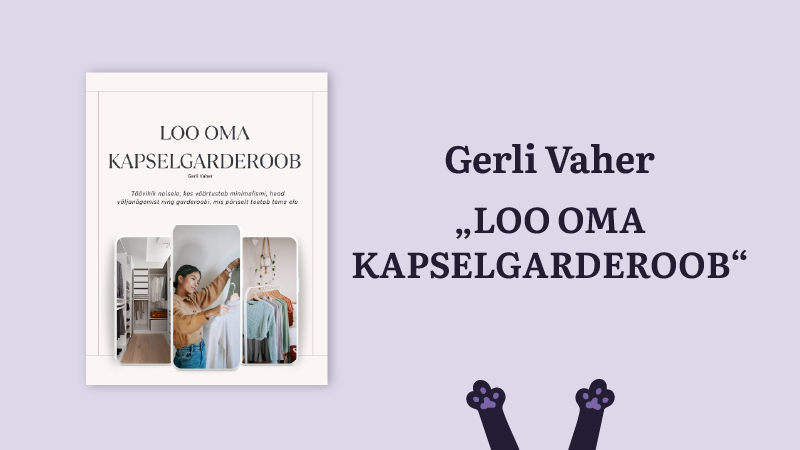 Gerli Vaheri raamatu "Loo oma kapselgarderoob" esitlus Tallinnas