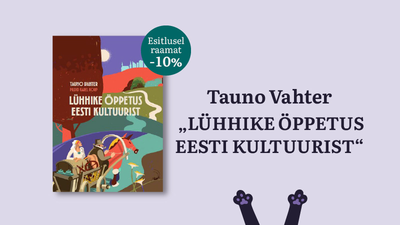 Tauno Vahteri raamatu "Lühhike öppetus Eesti kultuurist" esitlus