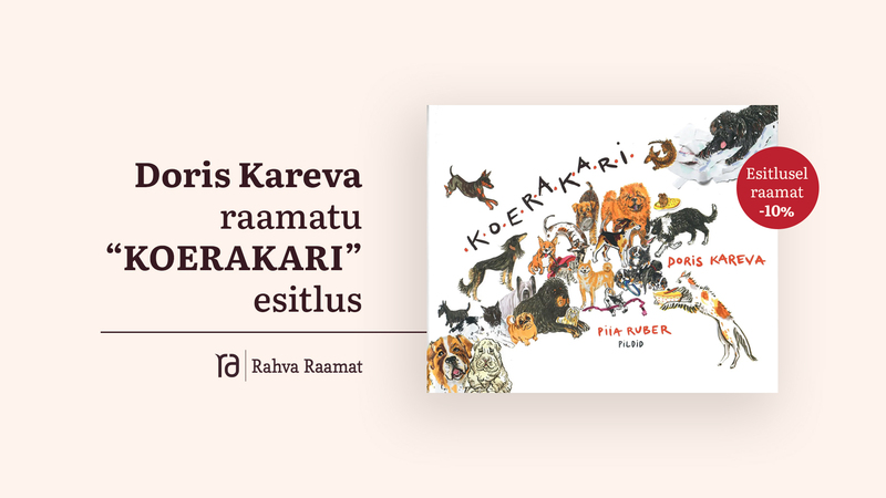 Doris Kareva raamatu "Koerakari" esitlus
