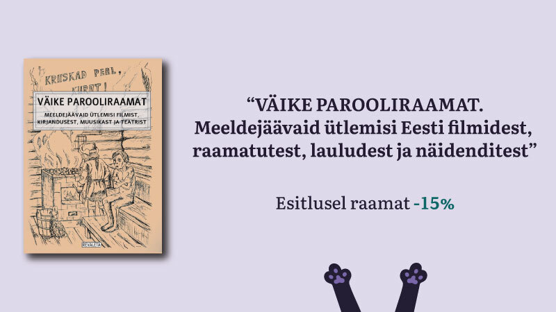 Raamatu "Väike parooliraamat" esitlus