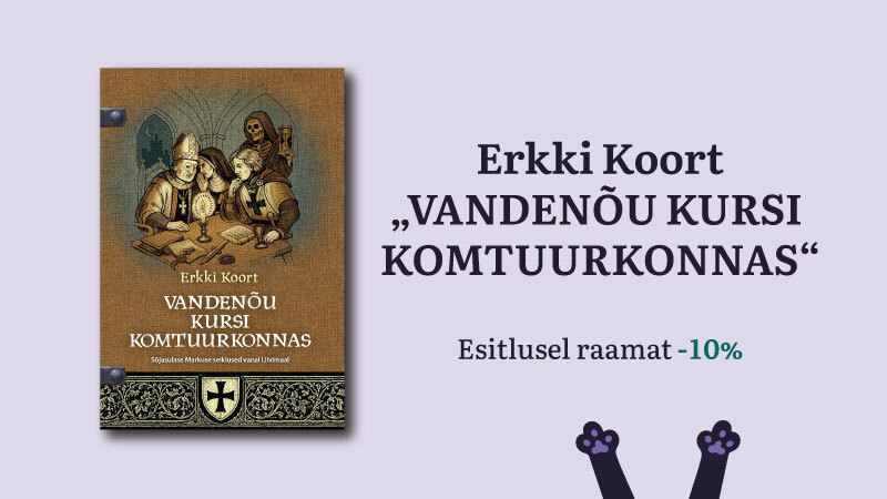 Erkki Koorti raamatu "Vandenõu Kursi komtuurkonnas" esitlus
