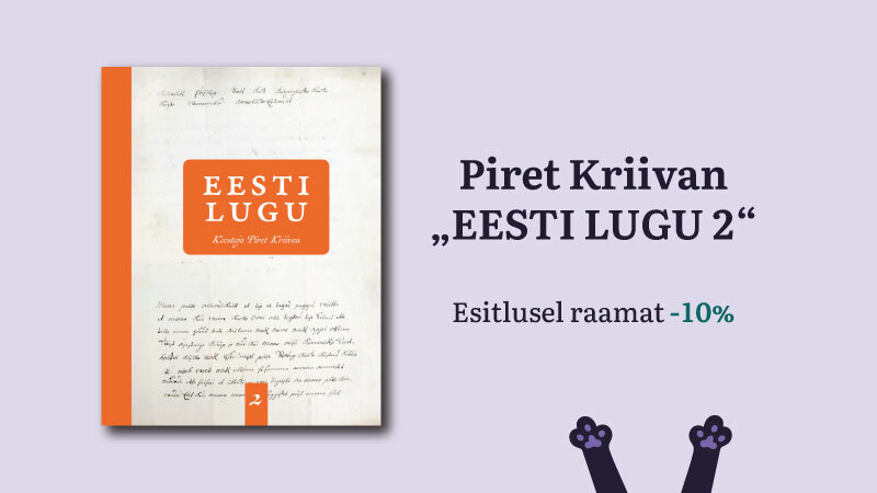 Piret Kriivani raamatu "Eesti lugu 2" esitlus Tallinnas