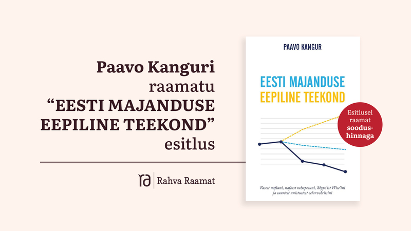 Raamatu „Eesti majanduse eepiline teekond“ esitlus Vanalinna Rahva Raamatus