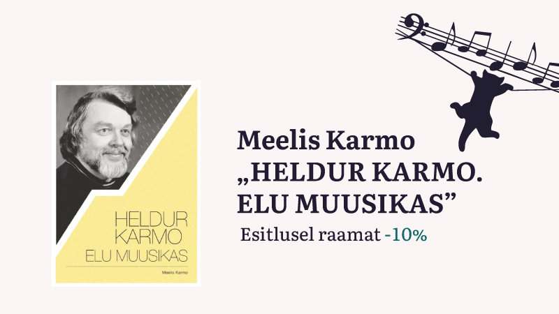 Meelis Karmo raamatu "Heldur Karmo. Elu muusikas" esitlus